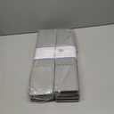 Criusia 12 Pack Sock Underwear Drawer Organizer Dividers, 116 Cells Fabric Foldable Dresser Closet Organizers and Storage Bins for Baby Clothing, Women Men Underwear Socks, Bra, Ties, Scarf (Grey)