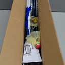 Franklin Sports Volleyball + Badminton Sets - Beach + Backyard Game Set - Volleyball, Pump, Badminton Rackets, Birdies, Net + Poles Included