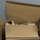 Pinkunn 48 Pcs Easter Basket for Gifts Empty DIY Bulk Gift Basket Kit with Handles Kraft Cardboard Tray for Wedding Baby Shower Graduation Party Anniversary Party Display(Brown)