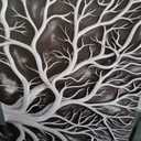 Large Canvas Wall Art Black and White Tree Picture Framed Prints Artwork Ready to Hang for Living Room Bedroom Modern Home Office Decor Size 30x60
