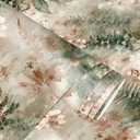 Watercolor Botanical Wallpaper Peel and Stick 17.7" x 118.1" Removable Vinyl Contact Paper for Bedroom Accent Wall Closet Entryway Forest Cottagecore Decor