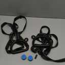 EXQ Home Kids Gymnastic Rings Pull up Rings for Chlidren Exercise,Indoor Gym Ring,Kids Gymnastics Rings with Adjustable Straps,Load Bearing 220lb(NO Bar) (Blue-1)