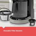 Black+Decker Dual Brew 14-Cup Carafe Single Serve Coffee Maker with Auto-Clean Function, Compact Design, K-Cup & Reusable Ground Filter Compatible with 70 oz. Water Reservoir & Fast Brew Technology