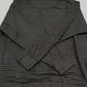 Womens Long Sleeve Shirts Crewneck Tunic Tops Pullover Sweaters Business Casual Blouses Fall Fashion 2025 (Large, Black)