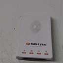 Small Desk Fan,Rechargeable USB Fan Battery Operated,Ultra Quiet, Strong Wind, 3 Speeds Travel Fans (Black)