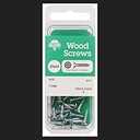 Hillman No. 12 x 2 in. L Phillips Flat Head Zinc-Plated Steel Wood Screws 4 pk