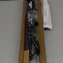 ENJOYBASICS Blackout Curtain rod for windows 48 to 84, 5/8 in Wrap Around Curtain Rods for Bedroom, Living Room, Adjustable from 30 to 86 Inches, Matte Black