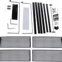 Over The Door Pantry Organizer, Pantry Organization and Storage, Hanging Basket Wall Rack Seasoning Shelves for Home & Kitchen