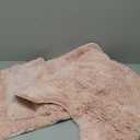 Pink Luxury Bathroom Rugs Set 3 Piece, Shaggy Bath Mats for Bathroom Non-Slip, Soft Shaggy Absorbent Microfiber Bath Mat, Machine Washable, Plush Bathmat Runner Carpet, Thick Fluffy Plush Floor Mat (20"x32"+16"x24"+ U Shape20"x20")