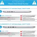 IBENZER Compatible with Macbook Pro 13 Inch Case 2015 2014 2013 end 2012 A1502 A1425, Hard Shell Case with Keyboard Cover for Old Version Apple Mac Pro Retina 13, Airy Blue, R13ARBL+1A