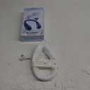 SWEETFULL Portable Neck Fan 360 Cooling Bladeless Personal Fan | No Hair Twisting - 4000mAh USB Rechargeable Wearable Fan for Travel, Birthday Gifts for Men, Women, Mom, and Dad (A4 White)