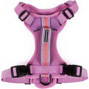 Wilderdog Lightweight Dog Harness with Reflective Straps - Small - Lilac