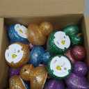 Deekin 48 Pcs LED Light up Rubber Duck Operation Christmas 2'' Glow in The Dark Rubber Duck for Birthday Party Baby Shower Supplies Party Favors Decor Creative Gift Classroom Prizes