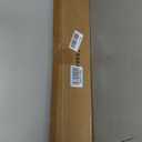 Cordless Faux Wood Blinds 26" W x 36" H, 2 Inch Slat Horizontal Windows Blinds with Crown Valance, Room Darkening, White Blinds for Home Interiors., 26x36in
