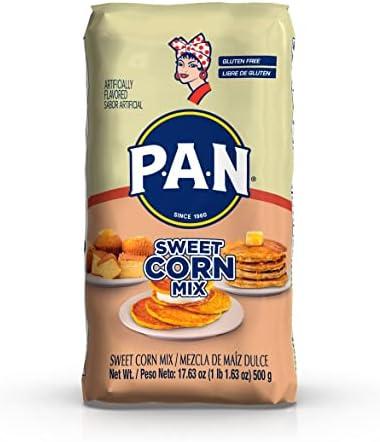 P.A.N. Sweet Corn Mix – Gluten Free Mixture for Cachapas (1.1 lb/Pack of 1), BBD 17 July 2026