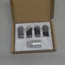 24216 Wheel Locks Lug Nuts M14 x 1.50 Compatible with Acura MDX/Cadillac Escalade/Ford Explorer/Chevrolet Silverado/Toyota Tundra/Dodge RAM & More 13/16" Hex Key Cone Seat Alloy Wheel Lock Set