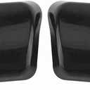 Headlight Washer Cover 1 Pair Font Bumper Headlight Washer Nozzle Cover Compatible with XC90 2003 2004 2005 2006 OEM 30698209 30698208