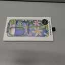 MOSNOVO Case for Samsung Galaxy S24 Ultra, [Buffertech 6.6ft Military-Grade Drop Protection] [Anti Peel Off Tech] Clear TPU Bumper Phone Case Cover Design - Linear Blooms