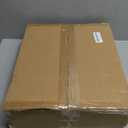 Extra Large Acacia Wood Corner Bread Box for Kitchen Countertop, 16.5 Inch Wooden Breadbox with Glass Wavy Door, Durable Grain Finish, Farmhouse Style Design (Acacia Wood)