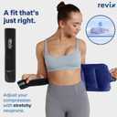 REVIX Ice Pack for Injuries Reusable Gel for Lower Back, Cold Packs for Back Shoulder, Elbow, Hip, Leg, Wrap Around Entire Knee, Soft Cold Compress,16 9" Navy