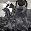 Men's That's So Jazz Black and White Zoot Suit Jacket Costume Medium