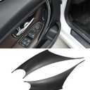 Jaronx 2PCS Door Handle Covers Compatible with BMW 3 Series 4 Series Driver Side &Passenger Side Door Pull Handle Covers (Compatible with BMW 320i,328i,330i,335i F30/F31 and 428i, 435i F32/F36)(Black)