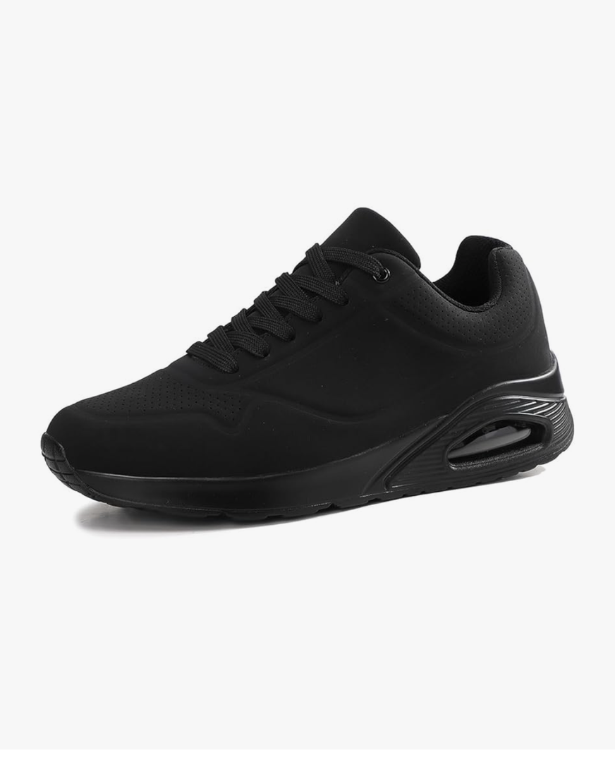 Air Cushion Running Shoes for Men-Slip On Running Shoes Non-Slip Lightweight Breathable Mesh Tennis Comfortable Sneakers. Size 43