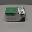 YOUNGAR 13FT 50 Clear Christmas Lights Outdoor, Approved Christmas Tree Lights with Brown Wire, Incandescent Mini Light Plug in for Indoor Outdoor Tree Patio Garden Xmas Decor