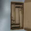 SPSHENG Gold Stocking Holdears for Mantle Set of 4, Christmas Stocking Holders, Stocking Hangers Hooks for Mantle for Christmas Ornaments for Counter Tables, Fireplace Mantle Decoration