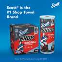 Scott Shop Original Blue Towels (75130), 9.4"x11" Cloth-like Paper Towel (30 Rolls of 55 Sheets, 1,650 Sheet Total)