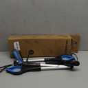 2-Pack Grabber Reacher Tool, 32 Inch Extra Long Steel Foldable Pick Up Stick with Strong Grip Magnetic, 90 Rotating Anti-Slip Jaw, Trash Claw Grabber Tool, Hand Grabber for Reaching, Arm Extension (Blue)