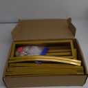 Wokceer Wedding Arch 7.2FT Round Backdrop Stand Gold Metal Circle Backdrop Stand Circle Balloon Arch Stand Frame for Birthday Party Bridal Shower Anniversary Ceremony Candy Tables Celebration