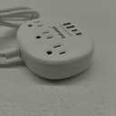 South Africa Plug Adapter, Type M Adapter for South Africa with 3 American Outlets 4 USB Ports (2 USB-C) Total 24W, Type M Plug Converter for USA to South Africa Botswana Namibia Nepal Bhutan