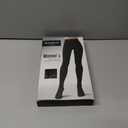 RubyRunk Fleece Lined Tights for Women, Warm Pantyhose leggings Women, Thermal Opaque Tights for Winter (Black)