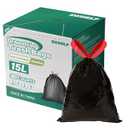 Drawstring Trash Bags 280 Counts 4 Gallon Garbage Bags 15 Liters Plastic Trash Can Liners Waste Basket Bin Liners