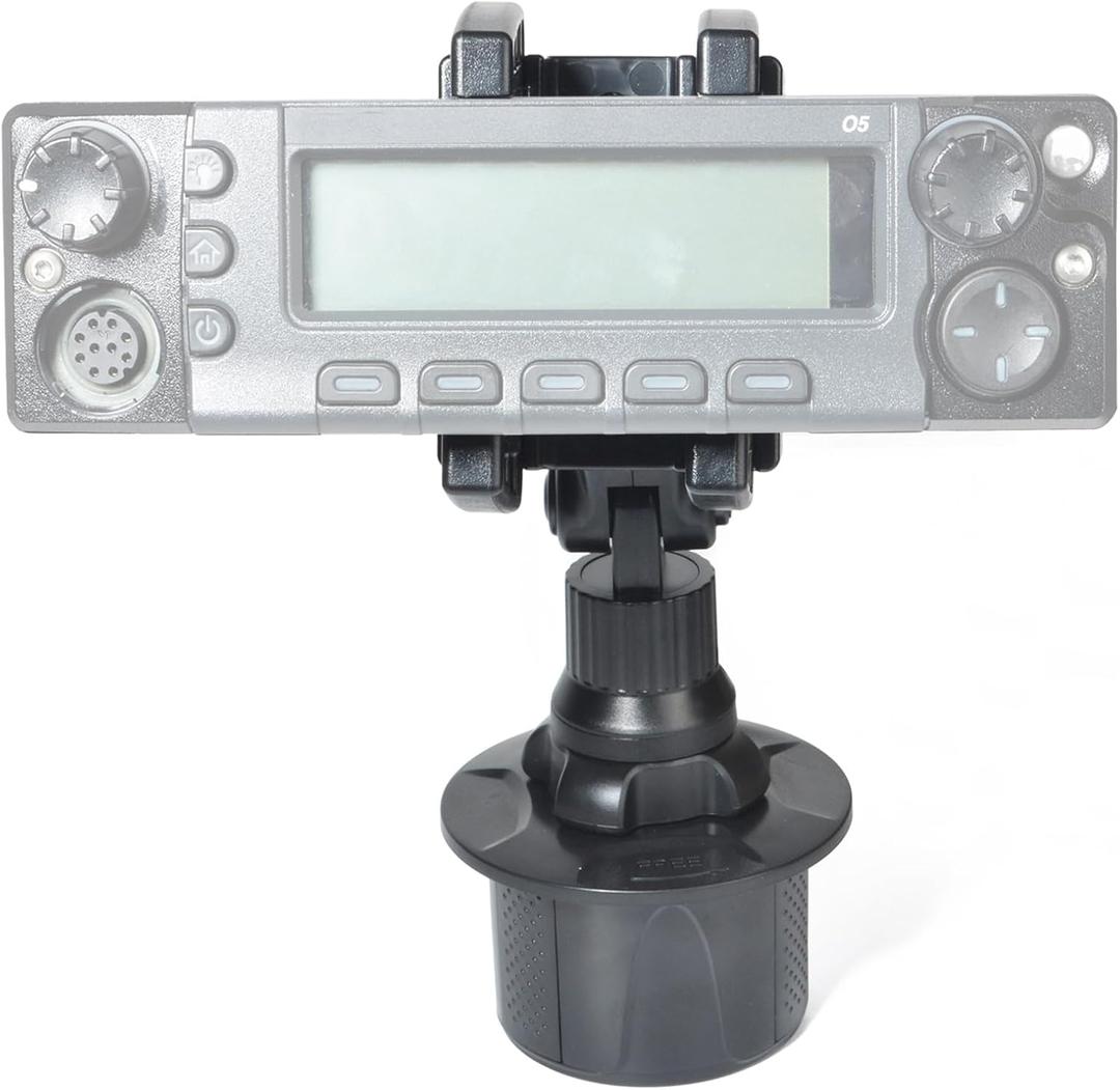 Cup Holder Mount for Icom IC-2730A TYT TH-9800D Anytone AT-588UV Transceiver Control Heads Mini Size Ham Mobile Radio