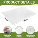 Hahafelt 110134'' Extra Large Outdoor Picnic Blanket with Waterproof Mat Oversize Beach Woven Cotton Yarn Blanket with Fringe Machine Washable Sandproof Portable for Spring Summer Camping Beach Park