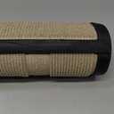 OLANLY Front Door Mat Indoor Outdoor Entrance, Waterproof All-Season, All-Weather Doormat, Sturdy Natural Rubber, Fade Resistant, Low Profile, Easy Clean Patio Porch Entryway Mat, 47x32, Beige