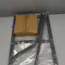 Nilight Hitch Step with 2" Hitch Receiver Rear Bumper Guard Protector Universal Side Step Foldable Truck Tailgate Ladder