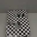 Lewtemi Race Car Number 5 Piata Small Checkered Race Car Birthday Party Decoration Black and White Racing Piata with Stick Confetti Eye Mask for Celebration 15.3 x 10.6 x 2.8 Inch