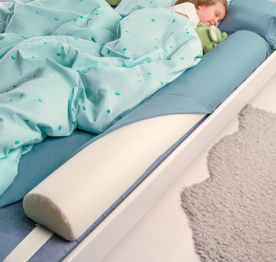 BANBALOO | Bed Bumper for Toddlers 53" | Bed Rails for Queen, King, Twin, Full-Size Bed | Toddler Bed Bumper | Bumpers for Bed | Bed Rail for Toddlers | Bed Barrier for Toddler | Foam Bumper