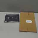 Matte Black Decorative Outlet Covers Wall Plates, Bamboo Fiber Light Switch Covers, Natural Material Electric Receptacle Switch Plate Outlet Cover of various styles (3 Gang Toggle 1 Pack)