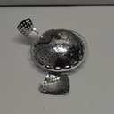 Veggie Vegetable Steamer Basket, Folding Steaming Basket, Metal Collapsible Stainless Steel Steamer Basket Insert, for Cooking Food, Expandable Fit Various Size Pot(5.3" to 8.6") YLYL (Silver)