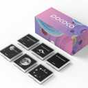 POCOCO Moon and Stars Series Discs, 5K Resolution, Realistic Patterns, 6 Pieces