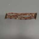 MOFREE Beaded Bracelet Compatible with Apple Watch Band 38mm/40mm/41mm/42mm, Fashion Elastic Stretch Women Bands for iWatch Series 11/10/9/8/7/SE/6/5/4/3/2/1 iPhone Watch Strap Bands Rose Gold