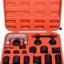 DAYUAN 21PCS Master Ball Joint Press, Ball Joint Service Kit Upper and Lower Ball Joint Removal Tool Set Ball Joints Installs and Removes Designed for 2WD/4WD Vehicle