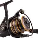 Penn Battle Spinning Reel Kit, Size 5000, Includes Reel Cover and Spare Anodized Aluminum Spool, Right/Left Handle Position, HT-100 Front Drag System (2500)