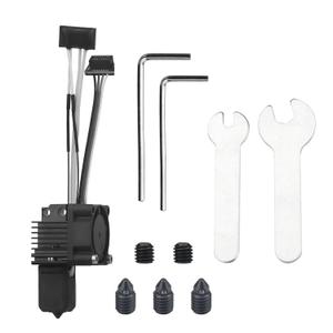 Bamboo Lab P1P, P1S Hotend Complete Kit for P1 Series 3D Printer, Full Assembly Hardened Steel Hot End with Fan, Thermistor, Ceramic Heater, 0.4mm Nozzle, and Extruder Heating Block Replacement