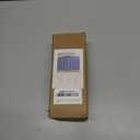 Biscaynebay Wrap Around Bed Skirts for King & Cal King Beds 15" Drop, Denim Blue Elastic Dust Ruffles with Adjustable Belts Silky Luxrious Fabric Machine Washable