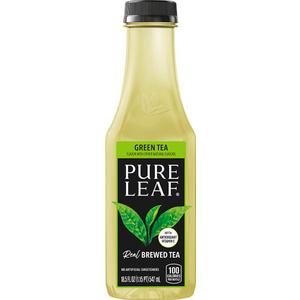 Pure Leaf Iced Tea, Green Tea, Unsweetened, 18.5 Fl Oz, Best By: DEC 15 2025
